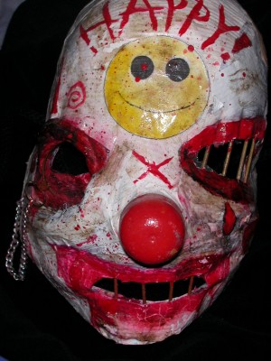 the 2nd clown mask
