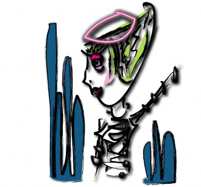Mecha-HAlo
http://www.myspace.com/DrRazorblade
Keywords: Halo girl boy spooky mechanical cyber